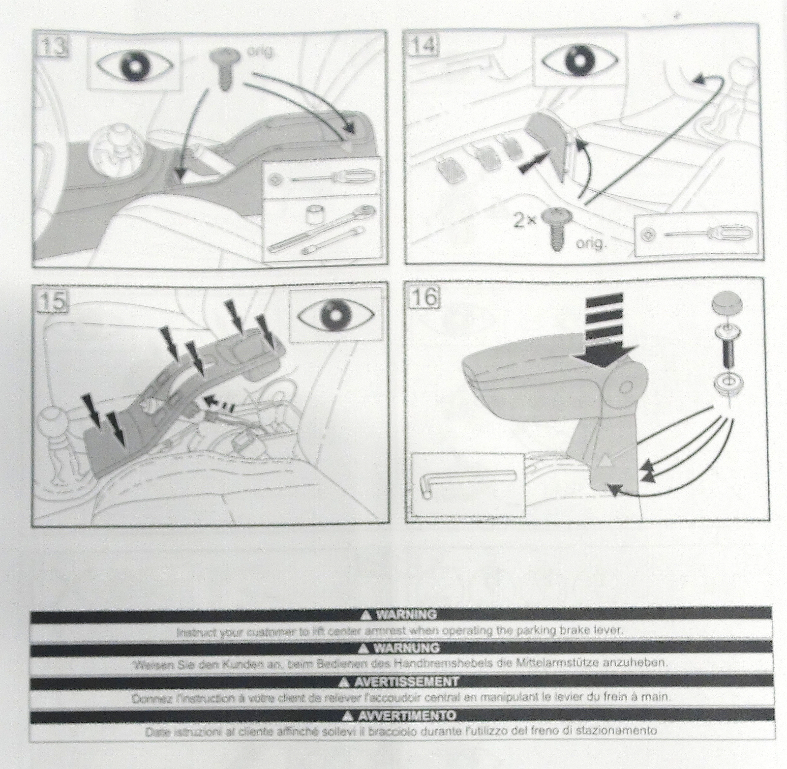 Center Arm Rest for your SUZUKI SX4 Classic